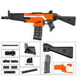 Worker MP5 A-Style Kit for Stryfe Blaster (Orange Adaptor F10555) - Worker4Nerf