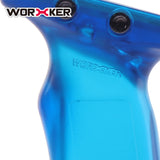 Tilted Hand Grip replacement Kit for Nerf N-Strike Elite Retaliator Toy Color Blue Transparent | Worker4Nerf