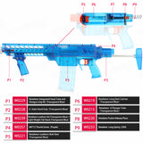Mod Kit for MXC Long Dart for Prophecy-R and Retaliator - Worker4Nerf