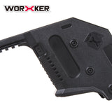 Kriss Vector Imitation ABS Kit for Nerf STRYFE Modify Toy Color Black | Worker4Nerf