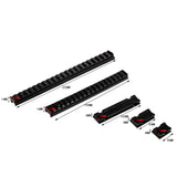 WORKER 41CM Picatinny Weaver Top Rail Slot for NERF N-Strike Elite Retaliator - Worker4Nerf