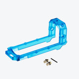 Solid Block Bolt Sled for Prophecy and Retaliator (Blue Transparent) | Worker4Nerf