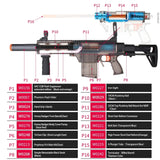 Worker PDW Honey Badger Style Kit for Prophecy-R and Retaliator | Worker4Nerf