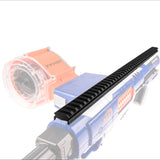 Picatinny Weaver Rail Slot Sets For Nerf N-Strike Elite Rampage Blasters Toy | Worker4Nerf
