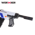 Foldable Shoulder Stock with Adaptor Core for Stryfe/Retaliator Blaster - Worker4Nerf