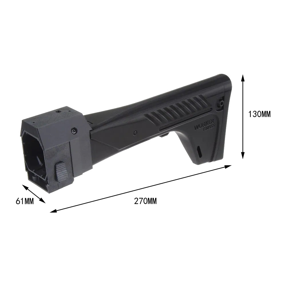 3D Printed AK-12 Type Folding Stock (Version A) for Nerf Blasters