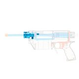 Short Dart Reform Connector Upgrade Kit for Worker Prophecy and Nerf Retaliator (Blue) - Worker4Nerf