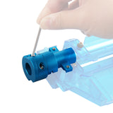 Short Dart Reform Connector Upgrade Kit for Worker Prophecy and Nerf Retaliator (Blue) - Worker4Nerf