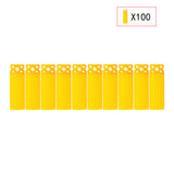 100PCS Gen4 Stefan Short Darts for Nerf/Woker series Electric Modifed Blaster Color Yellow | Worker4Nerf