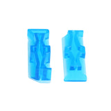 Side Rail Adapter Picatinny Base Set for Nerf Stryfe Toy Color Blue Transparent | Worker4Nerf