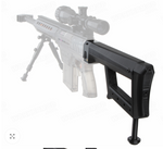 F10555 3D Printing No.188 Barrett Stock for Nerf Blaster | Worker4Nerf