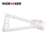 AK Style Shoulder Stock for nerf N-strike Elite/Nerf Modulus Series Toy Color Transparent | Worker4Nerf