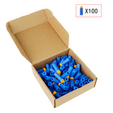 100PCS Gen4 Stefan Short Darts for Nerf/Woker series Electric Modifed Blaster Color Blue | Worker4Nerf