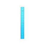19cm Picatinny Rail for Nerf Blasters and Nerf Modify Parts Toy Color Blue Transparent | Worker4Nerf