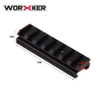 7cm Picatinny Rail Mount for Nerf Blasters and Nerf Modify Parts Toy | Worker4Nerf