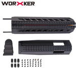 Prophecy R Series MCX Modeling Accurate Type Long Darts Transformed Kit (Transparent Black) - Worker4Nerf