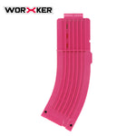 Worker 15-Dart Banana Magazine Clip for Foam Blasters (Multiple Colors) - Worker4Nerf