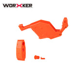 WORKER Magazine Cover Style Kits for nerf stryfe Orange Color - Worker4Nerf