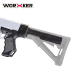 Foldable Shoulder Stock with Adaptor Core for Stryfe/Retaliator Blaster - Worker4Nerf