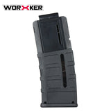 Worker 12-Dart Tactical Quick Reload Clips Injection Mold Magazine [MULTIPLE COLORS] - Worker4Nerf