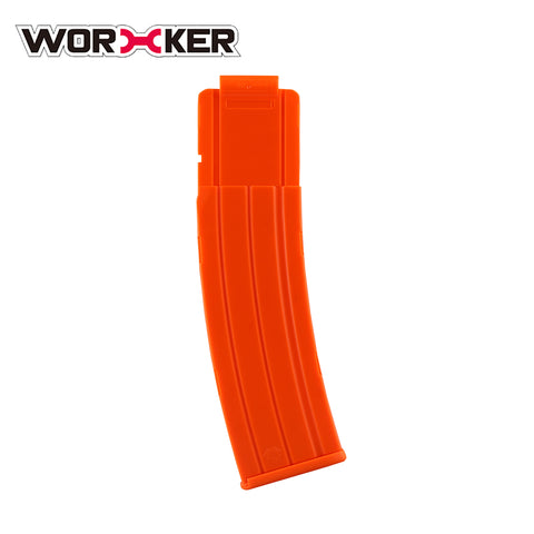Worker 22-darts Banana-style Magazine Clip for Nerf Blasters [Orange] - Worker4Nerf