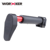 L-Shape Shoulder Stock for N-Strike Foam Blasters (Fixed) - Worker4Nerf