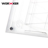 Worker 10-Short Darts Stefan Magazine Clip for Modded Nerf Blasters (Clear Transparent) - Worker4Nerf